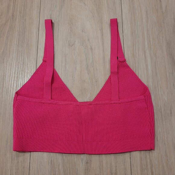 NWT ZARA | Knit Ribbed Bra Crop Tank Top | Sz. S - Picture 5 of 5